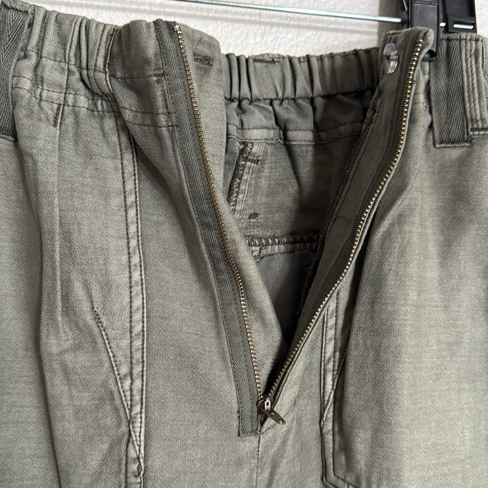 Free People Sage Green Utility Pants - Picture 5 of 8